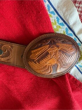Big Buckle Of Eagle Women’s Belt